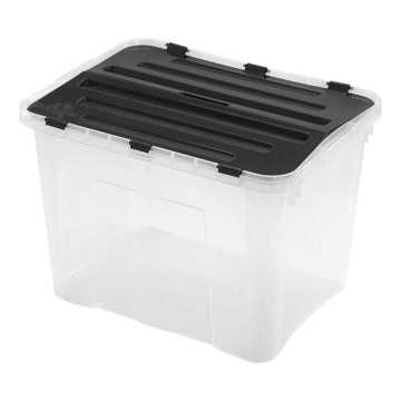 Contenitore DRAGON 42 l nero/trasparente