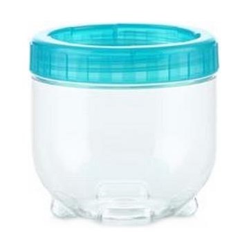 Contenitore per alimenti INTERLOCK 0,5 l turchese/trasparente