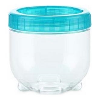 Contenitore per alimenti INTERLOCK 0,5 l turchese/trasparente