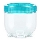 Contenitore per alimenti INTERLOCK 0,5 l turchese/trasparente