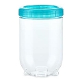 Contenitore per alimenti INTERLOCK 0,7 l turchese/trasparente