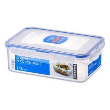 Contenitore per alimenti LOCK 1 l blu/trasparente