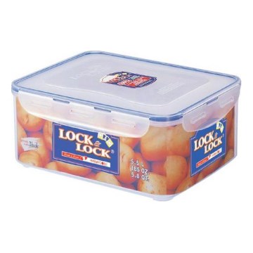 Contenitore per alimenti LOCK 5,5 l blu/trasparente