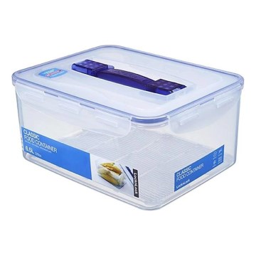 Contenitore per alimenti LOCK 6,5 l blu/trasparente