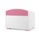 Contenitore per bambini PABIS 50x60 cm bianco/rosa