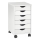 Contenitore per ufficio SIMON 63x37 cm bianco