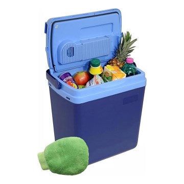 Contenitore refrigerante portatile con display — 48 W, 230/12 V, 25 L, blu
