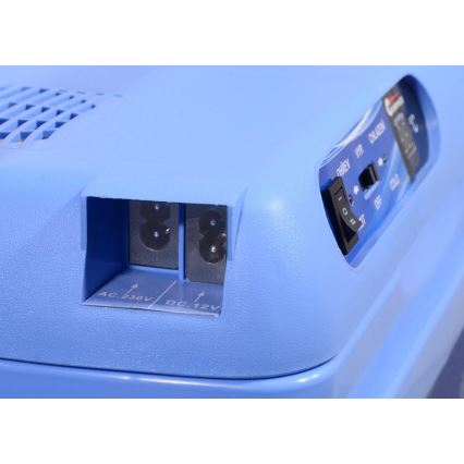 Contenitore refrigerante portatile con display — 48 W, 230/12 V, 25 L, blu