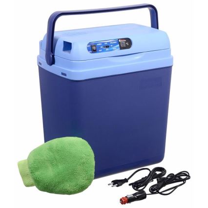 Contenitore refrigerante portatile con display — 48 W, 230/12 V, 25 L, blu