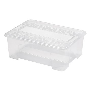 Contenitore TEX BOX 10 l trasparente