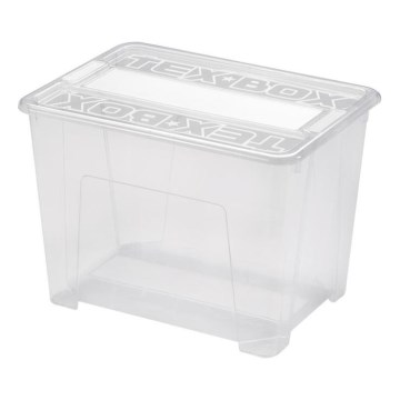 Contenitore TEX BOX 21 l trasparente