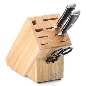 Continenta C30514 - Porta coltelli 22x11,5x22 cm in gomma