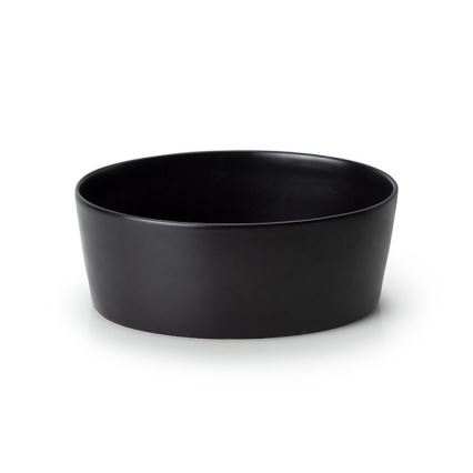 Continenta C3731 - Portapane con coperchio 27x20 cm nero/legno di gomma