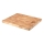 Continenta C4005 - Tagliere da cucina 42x34 cm in legno di gomma