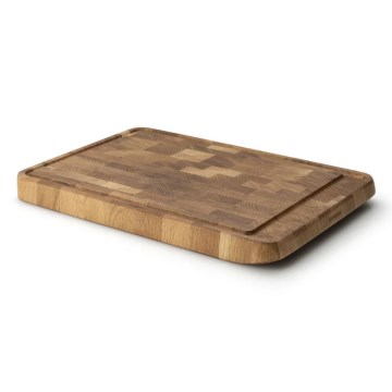 Continenta C4183 - Tagliere da cucina 42x29 cm in rovere