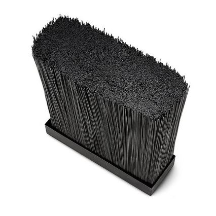 Continenta C4250 - Portacoltelli con inserto flessibile 19x28,5 cm noce