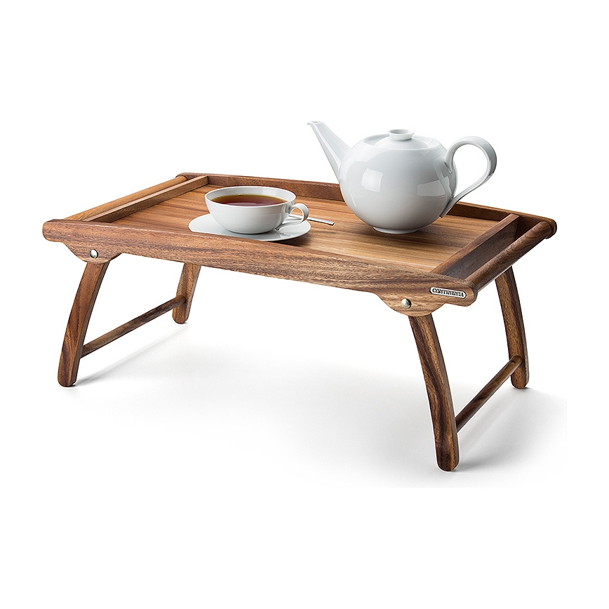 Continenta C4868 - Vassoio letto in acacia