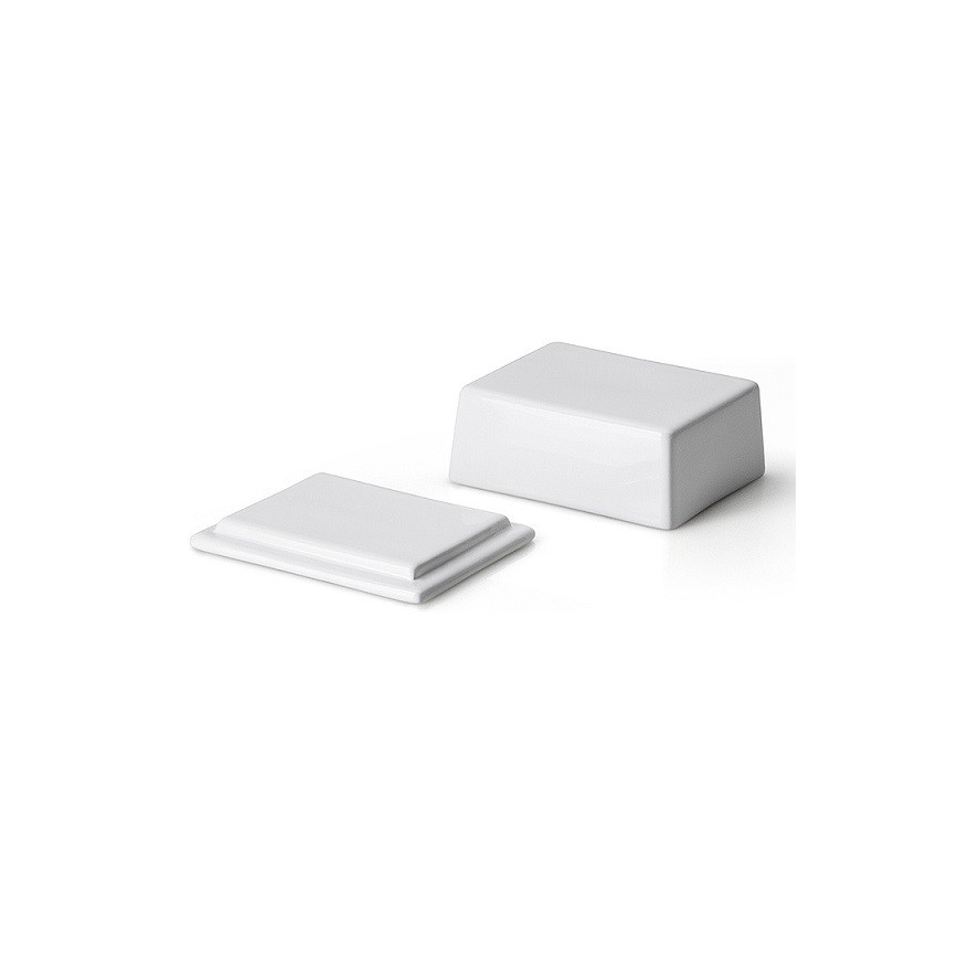 Continente C3926 - Scatola in ceramica per burro 250 g 12x10x6 cm