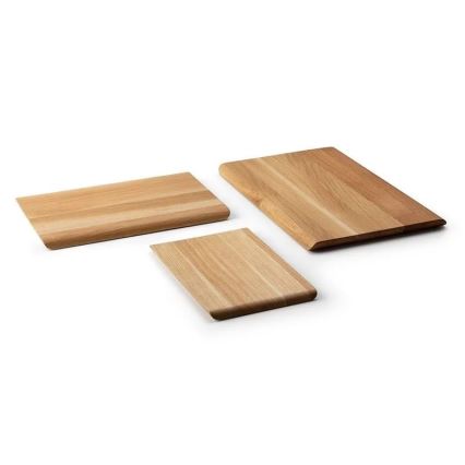 Continente C4120 - Tagliere da cucina 24x16 cm rovere