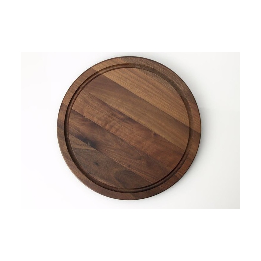 Continente C4205 - Tagliere per servire bistecche d. Noce 28 cm