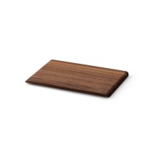 Continente C4220 - Tagliere da cucina 24x16 cm in legno di noce