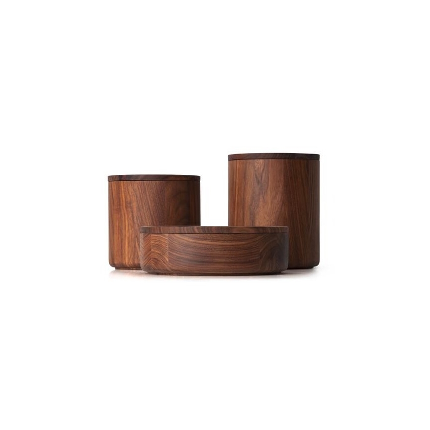 Continente C4273 - Cassetta in legno 13x13 cm in legno di noce