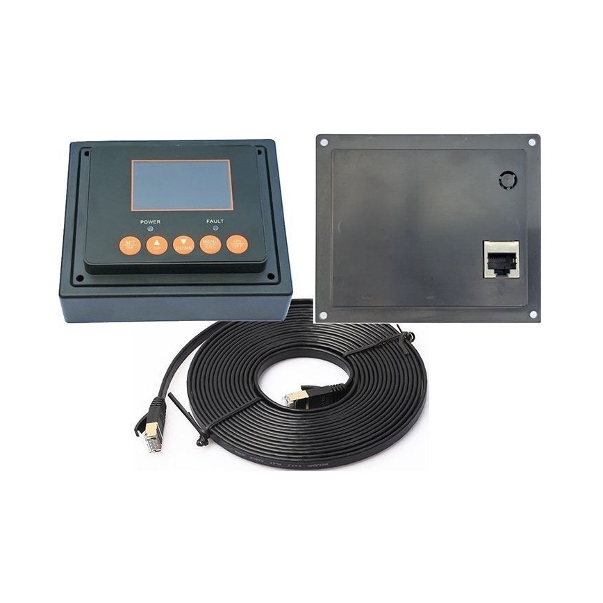 Convertitore di tensione 2000W/12V/230V + telecomando a filo