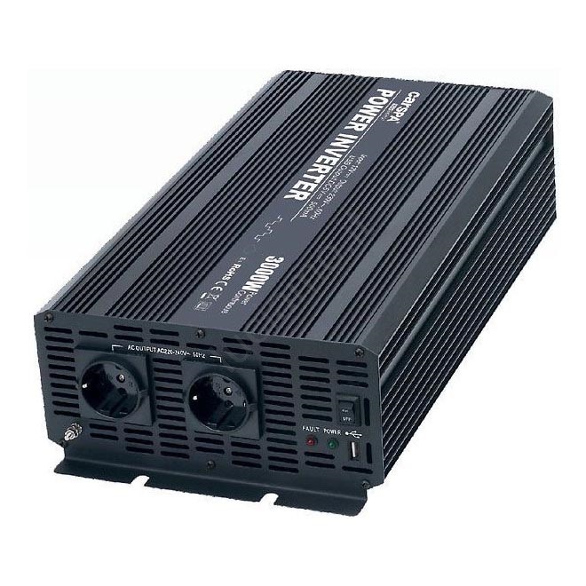Edco Convertitore Di Tensione 300W OT Da 24V A 230V – Inverter DC/AC Con Protezioni E 2 Luci LED - 5