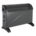 Convettore elettrico SONDO 750/1250/2000W/230V nero