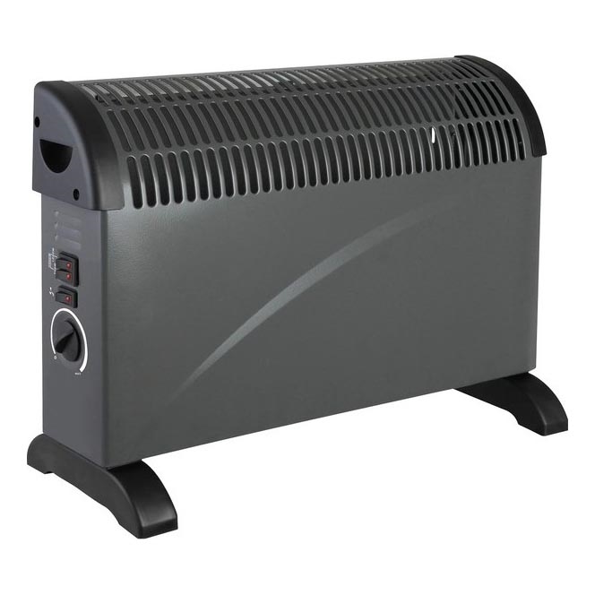 Convettore elettrico SONDO 750/1250/2000W/230V nero