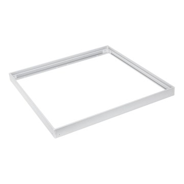 Cornice in metallo per l'installazione di pannelli LED 600x600 mm bianco