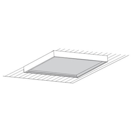 Cornice metallica per istallazione pannelli LED 595x595mm