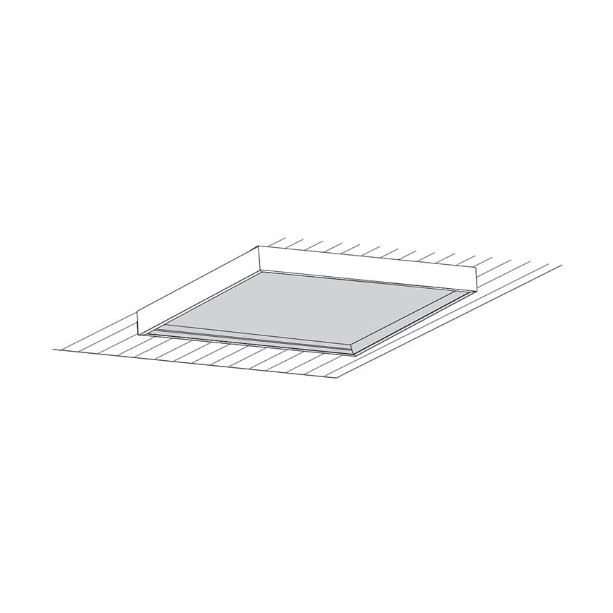 Cornice metallica per istallazione pannelli LED 595x595mm