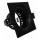 Cornice per faretto da incasso GU10 8,6x8,6 cm nera