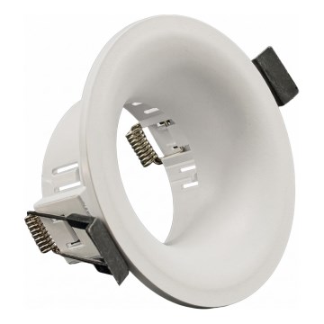 Cornice per faretto da incasso GU10 Ø 8,6 cm, bianca
