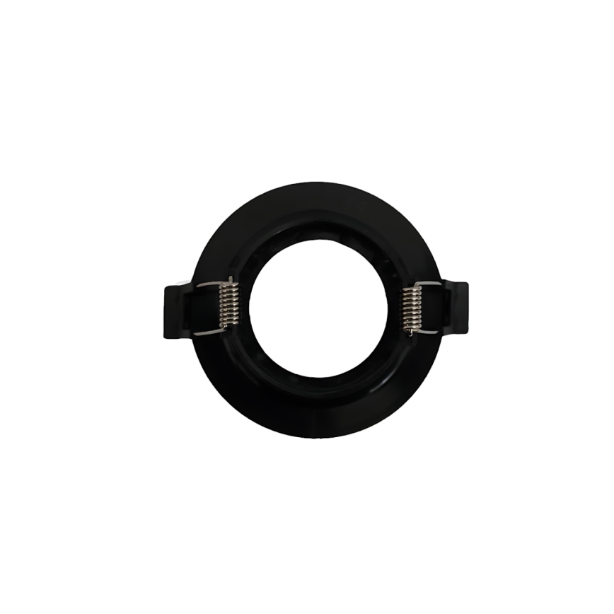 Cornice per faretto da incasso GU10 Ø 8,6 cm, nera
