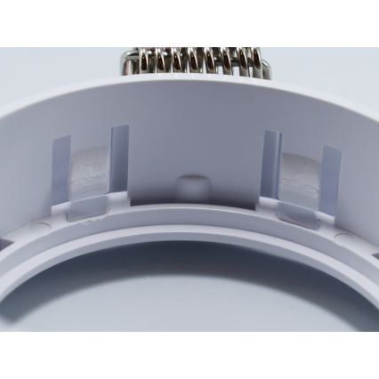 Cornice per faretto da incasso GU10, Ø 9 cm, bianca