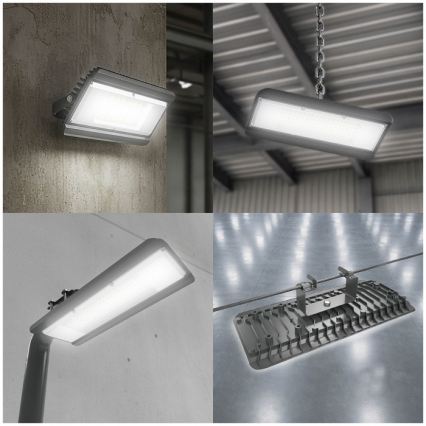 Corpo illuminante tecnico LED 4 in 1 MULTILUXO LED/50W/230V 4000K IP65 25,6 cm