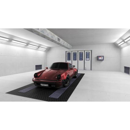 Corpo illuminante tecnico LED per tubi T8, 2x G13, 20W, 230V, 6500K, 120 cm, IP65, bianco