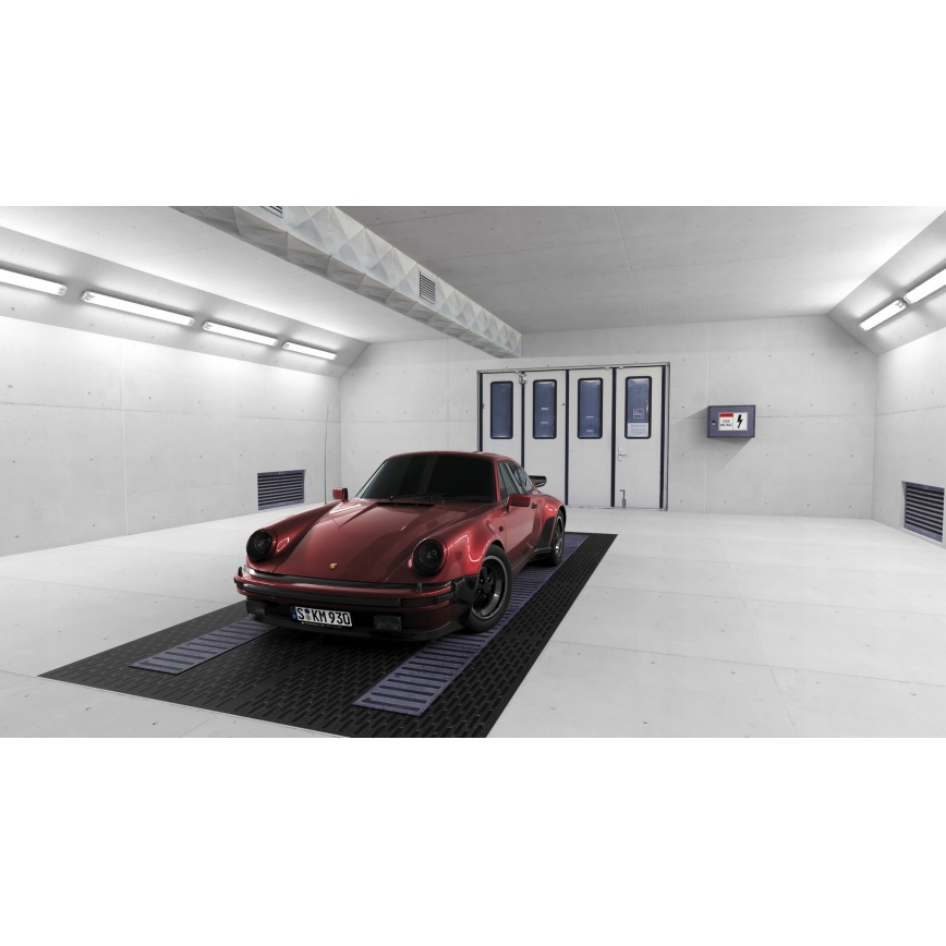 Corpo illuminante tecnico LED per tubi T8, 2x G13, 20W, 230V, 6500K, 120 cm, IP65, bianco