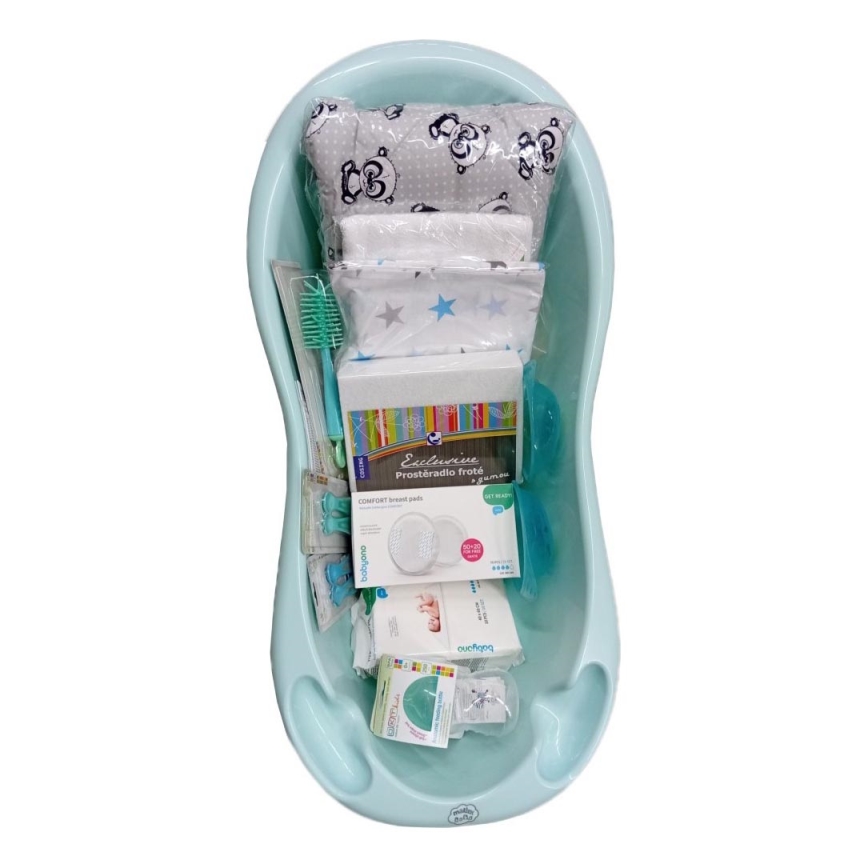 COSING - Kit di avviamento da 16 pezzi per neonati, verde menta