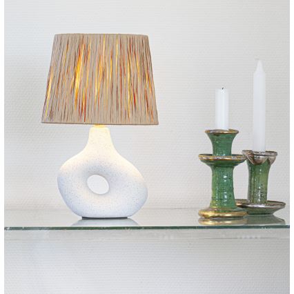 Cottex - Lampada da tavolo LUKE 1xE14/8W/230V crema