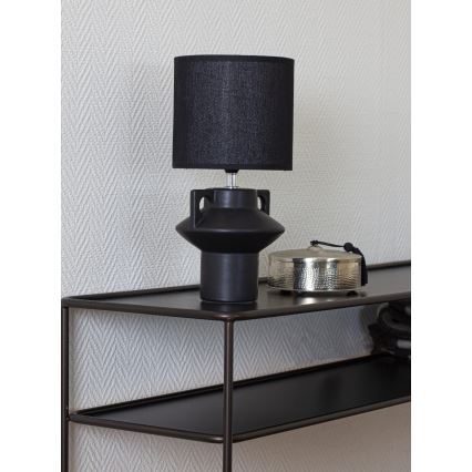 Cottex - Lampada da tavolo MATEO 1xE14/8W/230V nera