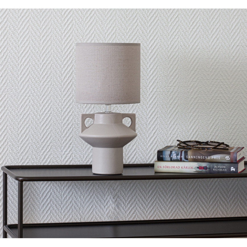 Cottex - Lampada da tavolo MATEO 1xE14/8W/230V beige