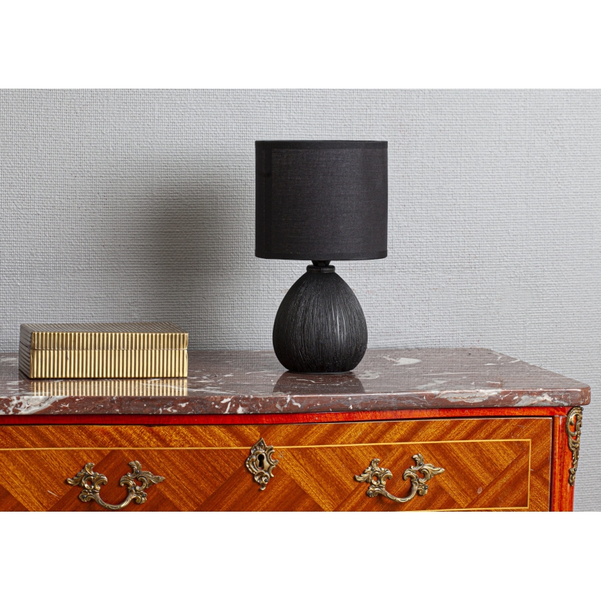 Cottex - Lampada da tavolo MADISON 1xE14/8W/230V nera