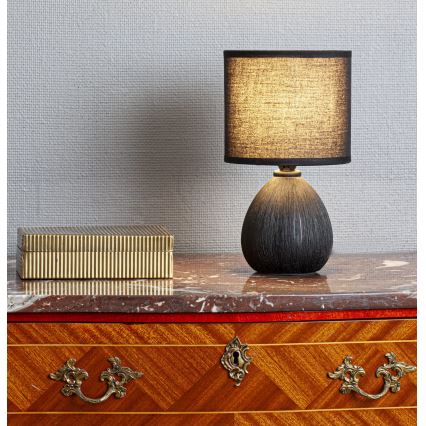 Cottex - Lampada da tavolo MADISON 1xE14/8W/230V nera