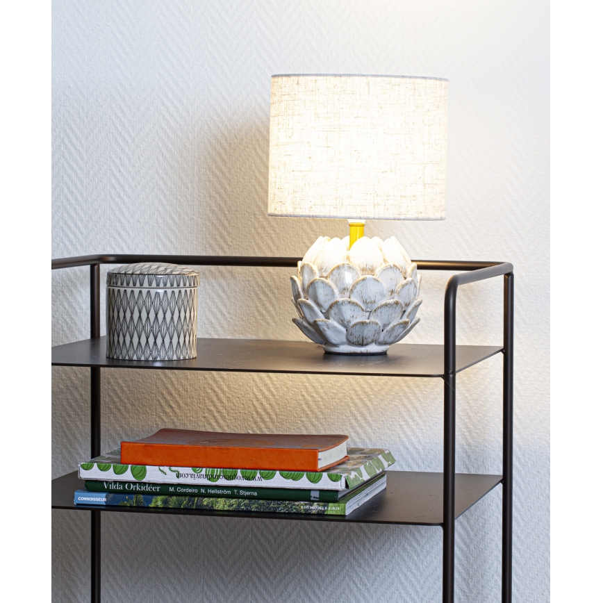 Cottex - Lampada da tavolo ROSANNA 1xE14/8W/230V color crema