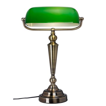 Cottex - Lampada da tavolo THE BANKER 1xE27/60W/230V