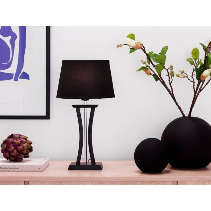 Cottex - Lampada da tavolo NEW CHELSEA 1xE14/40W/230V nera
