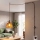 Cottex - Lampada a sospensione con cavo e spina NORA 1xE14/5W/230V marrone